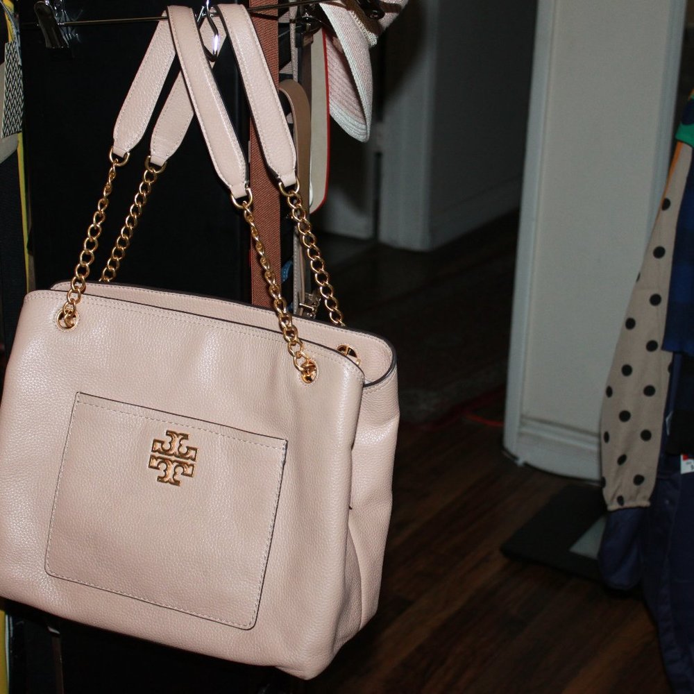 Tory Burch gold chain shoulder bag